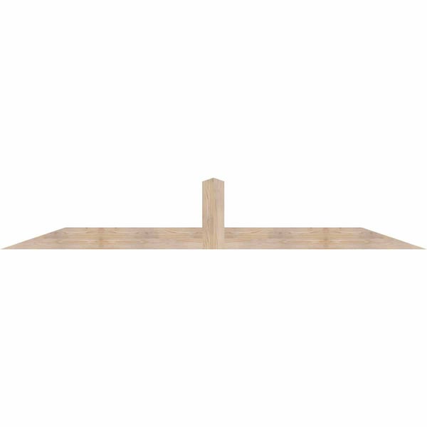 Ekena Millwork Portland Smooth Timber Gable Bracket, Douglas Fir, 108"W x 18"H x 3 1/2"D x 5 1/2"F, 4/12 Pitch GBW108X18X0406POR00SDF - main